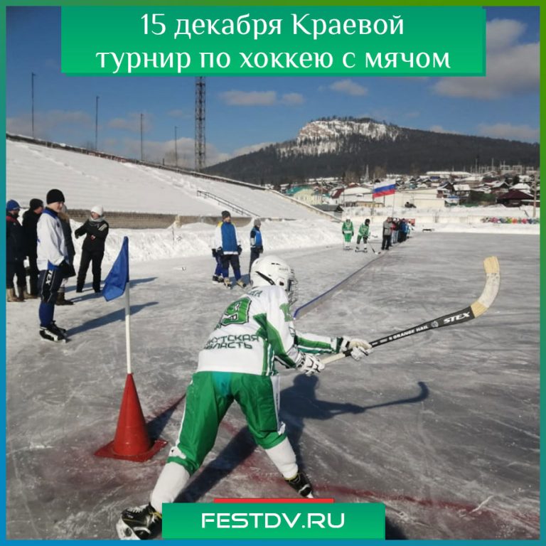 15 декабря Краевой турнир по хоккею с мячом “Плетеный мяч”