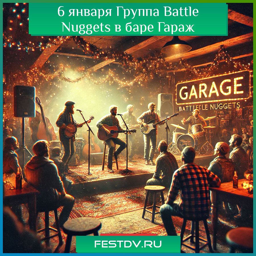 6 января Группа Battle Nuggets в баре Гараж