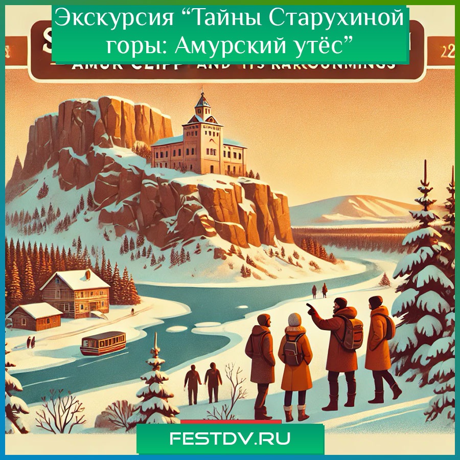 экскурсия "Тайны Старухиной горы: Амурский утёс и его окрестности