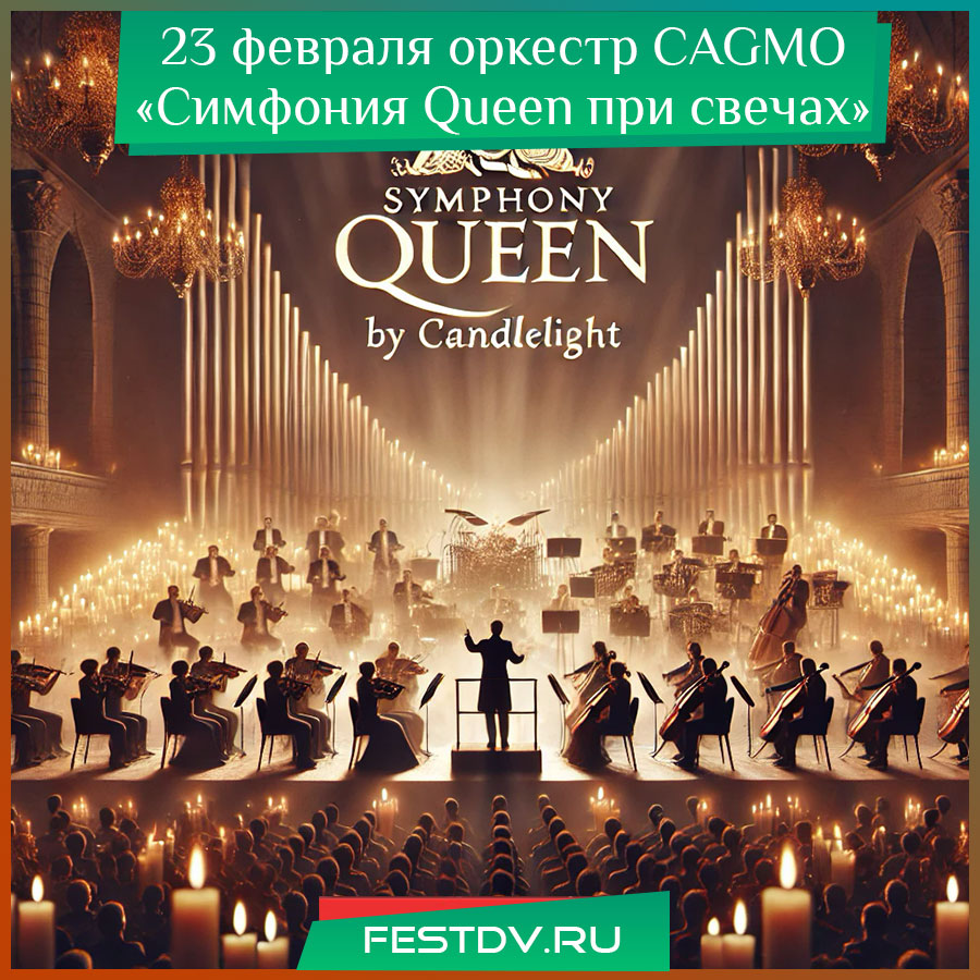 Концерт CAGMO «Симфония Queen при свечах» Хабаровск