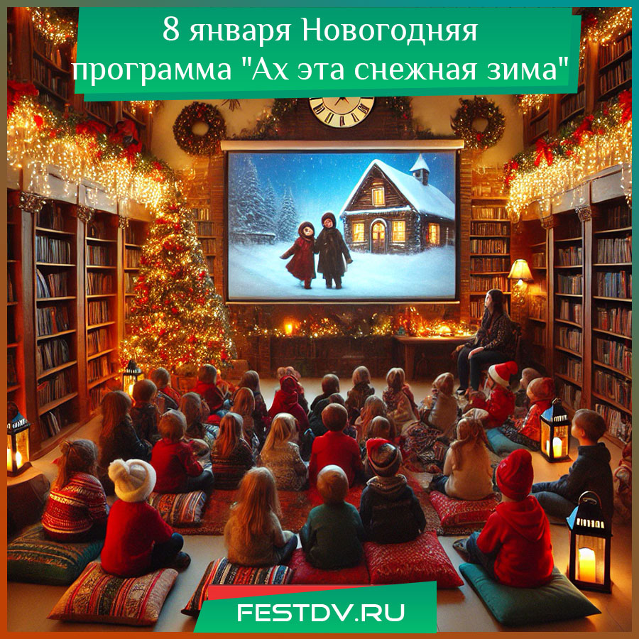 Новогодняя программа "Ах эта снежная зима"