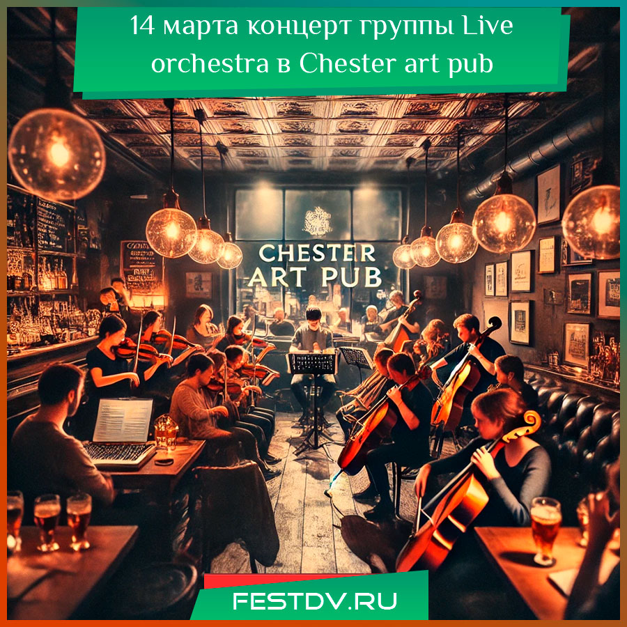 группа Live orchestra в баре Chester