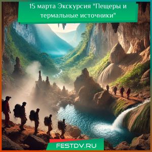 15 марта Экскурсия “Пещеры и термальные источники”