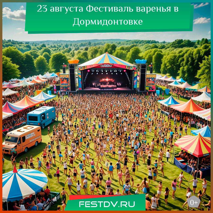 XIV Фестиваль варенья в Дормидонтовке Хабаровск