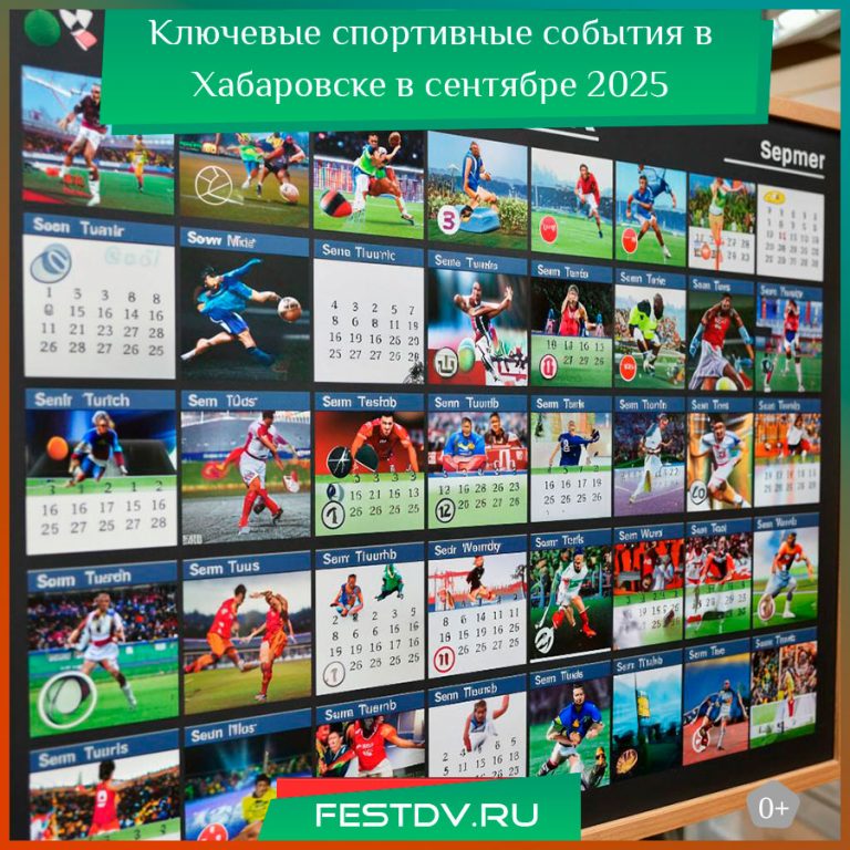 Ключевые спортивные события в Хабаровске в сентябре 2025: волейбол и забег «Кросс Наций» 0+