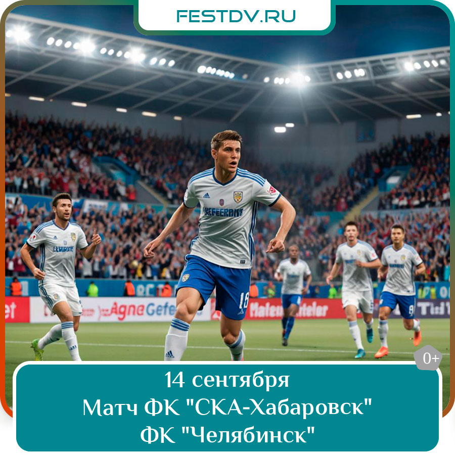 Футбольный матч ФК "СКА-Хабаровск" – ФК "Челябинск"